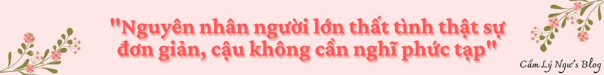 Sự khác chế nỗi buồn thất tình của người trưởng thành thật sự quá giỏi